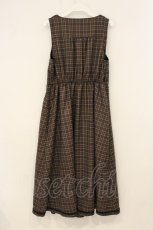 画像3: axes femme POETIQUE / レースアップロングワンピース M ネイビー系 O-26-06-13-057-AX-OP-OW-OS (3)