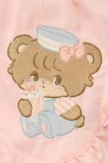 画像3: axes femme kawaii / mikkoコラボ刺繍エプロン  ピンク O-26-06-13-060-AX-SK-OW-OS (3)