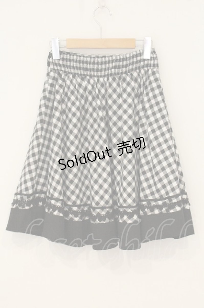 画像3: axes femme / バイカラーマリンスカート M クロ×シロ O-26-06-13-064-AX-SK-IG-OS (3)