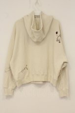 画像3: axes femme / ランダム刺繍フーディー F アイボリー O-26-06-13-068-AX-TO-IG-OS (3)