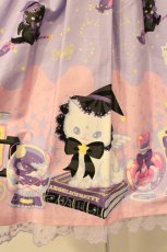 画像4: Angelic Pretty / Magical Milk Catsジャンパースカート  ラベンダー O-26-06-13-082-AP-OP-IG-OS (4)