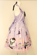 画像5: Angelic Pretty / Magical Milk Catsジャンパースカート  ラベンダー O-26-06-13-082-AP-OP-IG-OS (5)