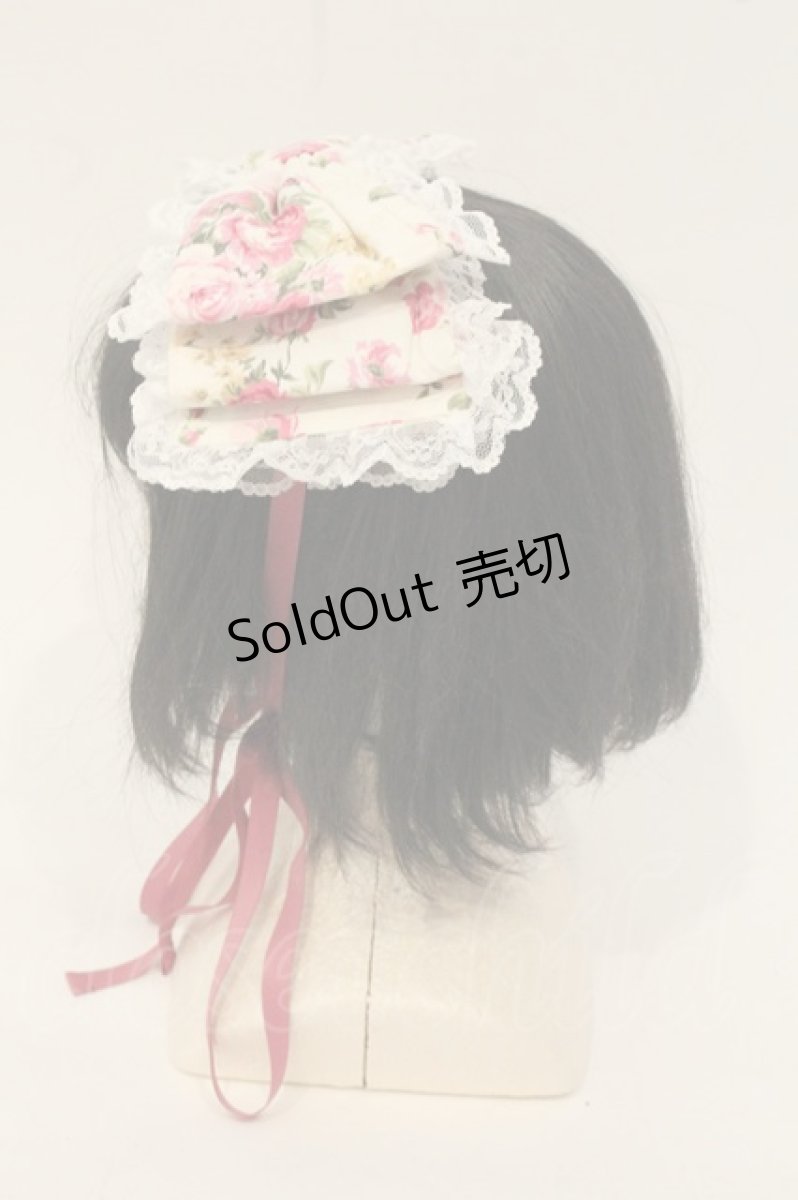 画像3: metamorphose / フローレンスリボンヘッドドレス  アイボリー O-26-06-13-001-ME-AC-OW-OS (3)