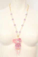画像4: Angelic Pretty / Decoration Ice Creamネックレス  ピンク×ラベンダー O-26-06-13-009-AP-AC-IG-OS (4)
