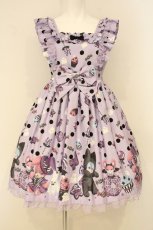 画像1: Angelic Pretty / Happy Treat Partyジャンパースカート  ラベンダー O-26-06-13-010-AP-OP-IG-OS (1)