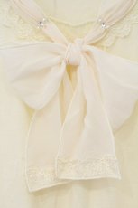 画像2: axes femme / リボン結びタンクトップ M キナリ O-26-06-13-015-AX-TO-OW-OS (2)