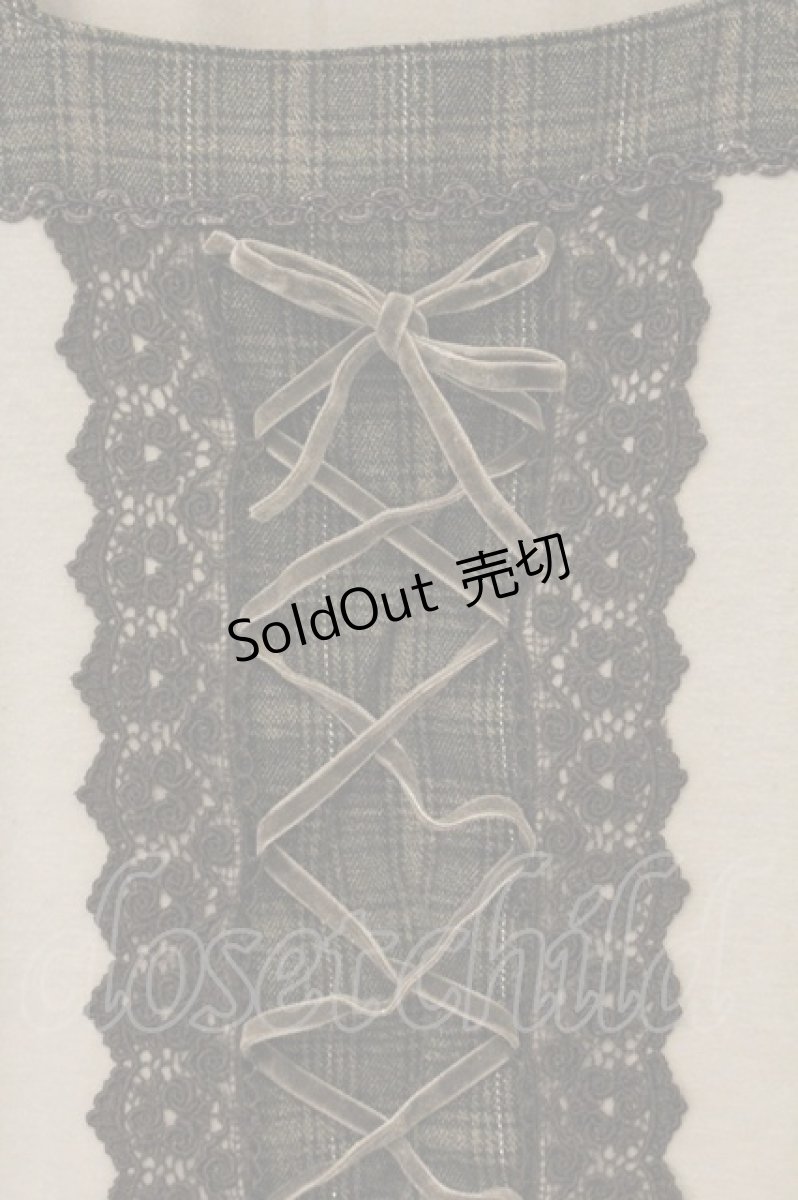 画像2: axes femme / レースアッププルオーバー M ベージュ O-26-06-13-022-AX-TO-OW-OS (2)