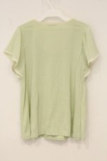 画像3: axes femme / フロントレースTシャツ M グリーン O-26-06-13-028-AX-TO-OW-OS (3)