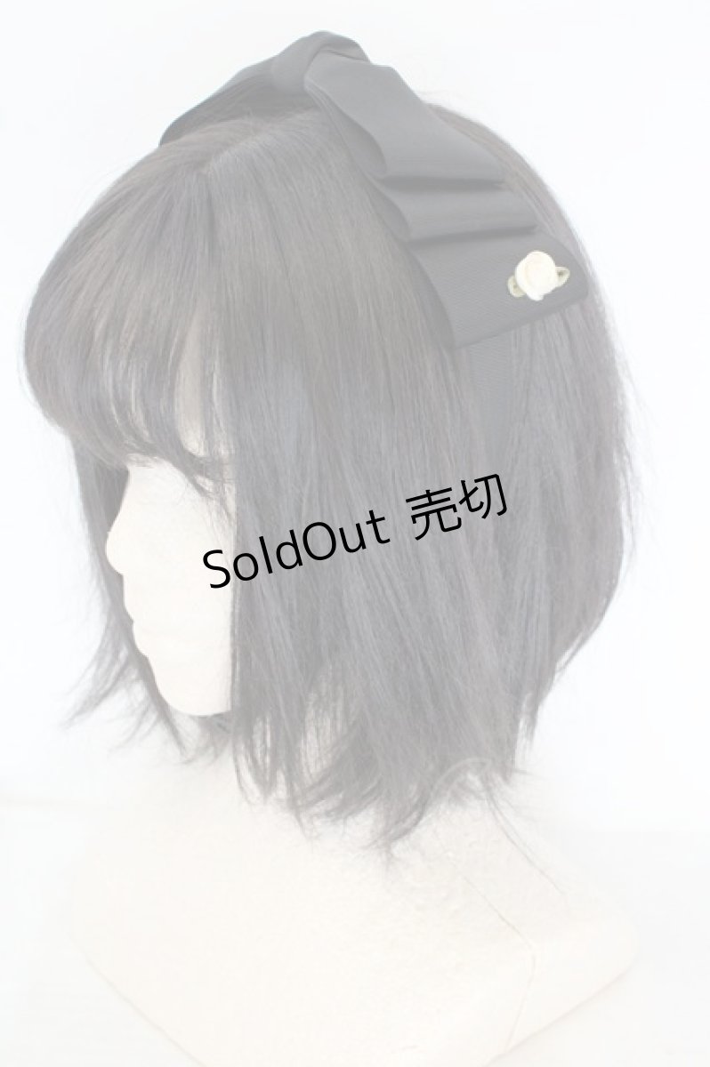 画像1: m petit by misako / NINA's/AM*NIリボンカチューシャ  クロ O-26-06-14-063-LO-AC-IG-OS (1)