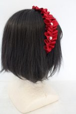 画像2: m petit by misako / AMPLカチューシャ  アカ O-26-06-14-066-LO-AC-IG-OS (2)