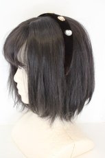 画像1: Maison de FLEUR Petite Robe canone / 宝物でできたカチューシャ  ブラウン O-26-06-14-074-LO-AC-IG-OS (1)
