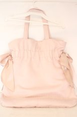 画像3: Maison de FLEUR / ダブルリボンギャザートートバッグ  ピンク O-26-06-14-078-LO-BG-IG-OS (3)