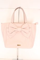 画像1: Maison de FLEUR / 撥水加工3ルーム2Wayトートバッグ  ピンク O-26-06-14-079-LO-BG-IG-OS (1)