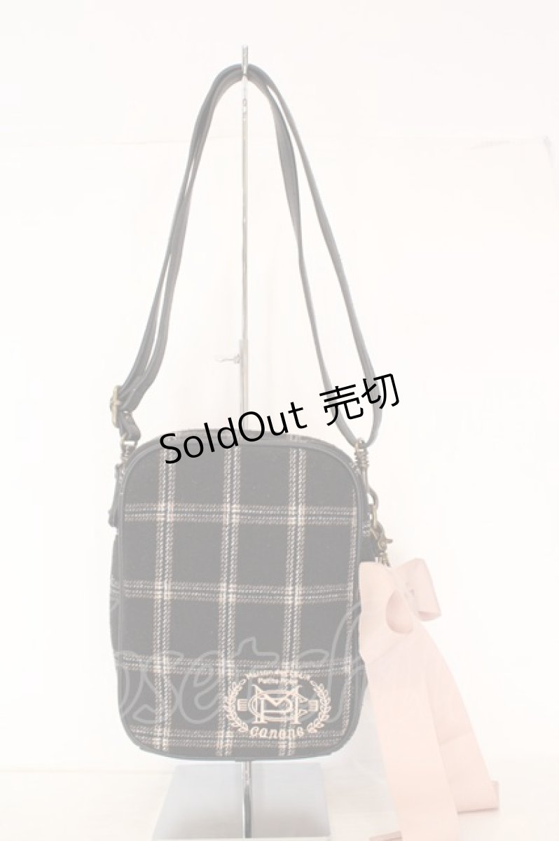 画像1: Maison de FLEUR Petite Robe canone / 秋の贈り物スクエアバッグ  クロ O-26-06-14-082-LO-BG-IG-OS (1)