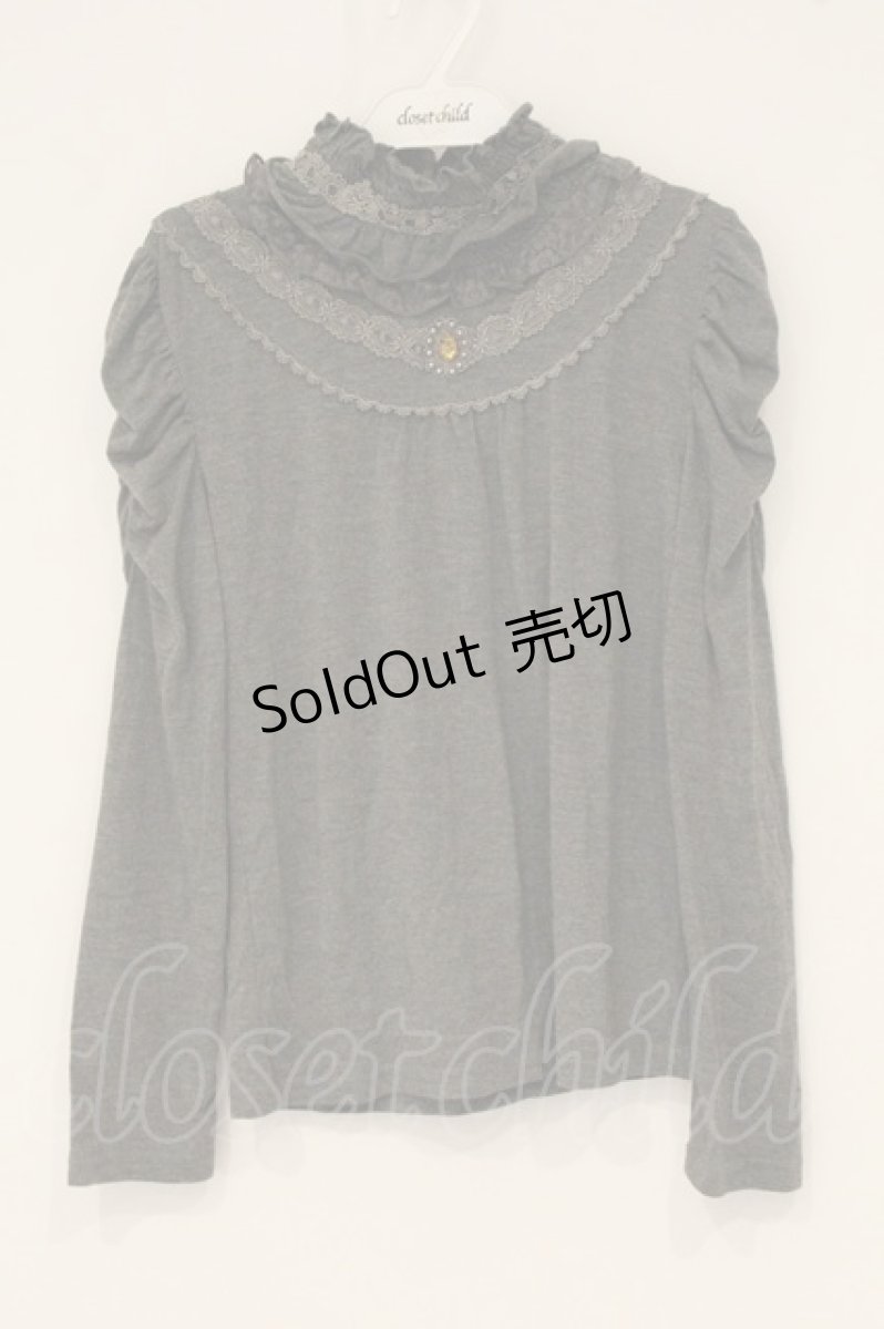 画像1: axes femme / マトン袖プルオーバー M グレー O-26-06-14-1047-AX-TO-IG-OS (1)
