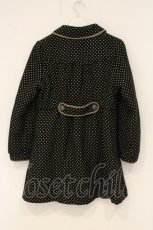 画像3: axes femme / ドット柄ワンピコート  クロ O-26-06-14-1048-AX-CO-IG-OS (3)