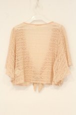 画像3: axes femme / 前結びレーシーショート丈プルオーバー M ピンク O-26-06-14-1063-AX-TO-IG-OS (3)