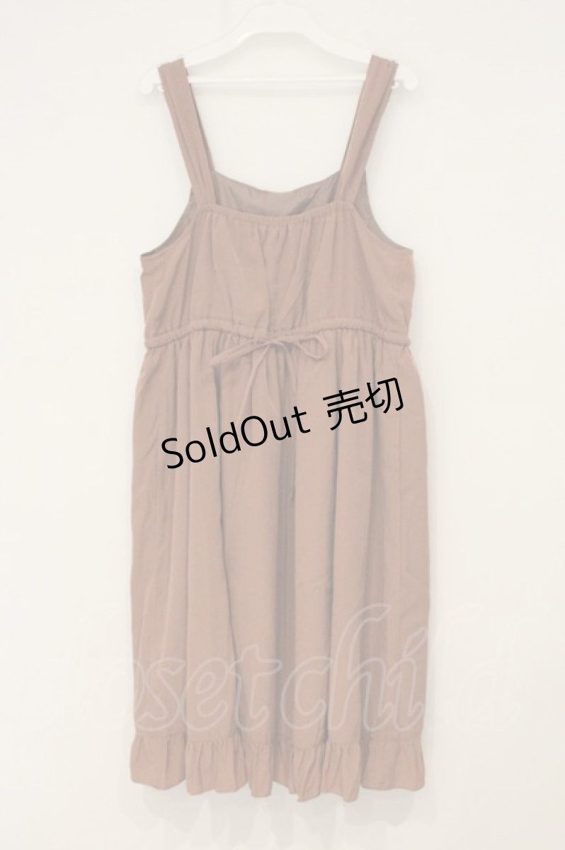 画像3: axes femme / スリットリボンワンピース M オレンジ系 O-26-06-14-1068-AX-OP-IG-OS (3)