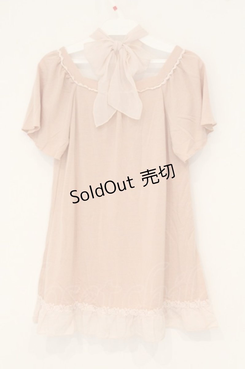 画像3: axes femme / フラワーレースTシャツ M ピンク O-26-06-14-1075-AX-TO-IG-OS (3)