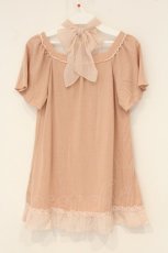 画像3: axes femme / フラワーレースTシャツ M ピンク O-26-06-14-1075-AX-TO-IG-OS (3)