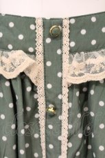 画像2: axes femme / ドット吊りスカート  ミント O-26-06-14-1078-AX-SK-IG-OS (2)