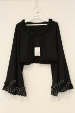 画像1: Amavel / Classical Frill ボレロ F クロ O-26-06-14-1084-CA-TO-OW-OS (1)