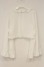 画像3: Amavel / Classical Frill ボレロ F シロ O-26-06-14-1087-CA-TO-OW-OS (3)