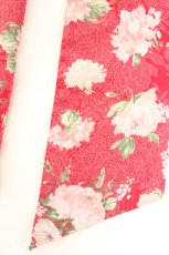 画像2: axes femme / レース×花柄スカーフ  アカ O-26-06-14-023-AX-ZA-IG-OS (2)