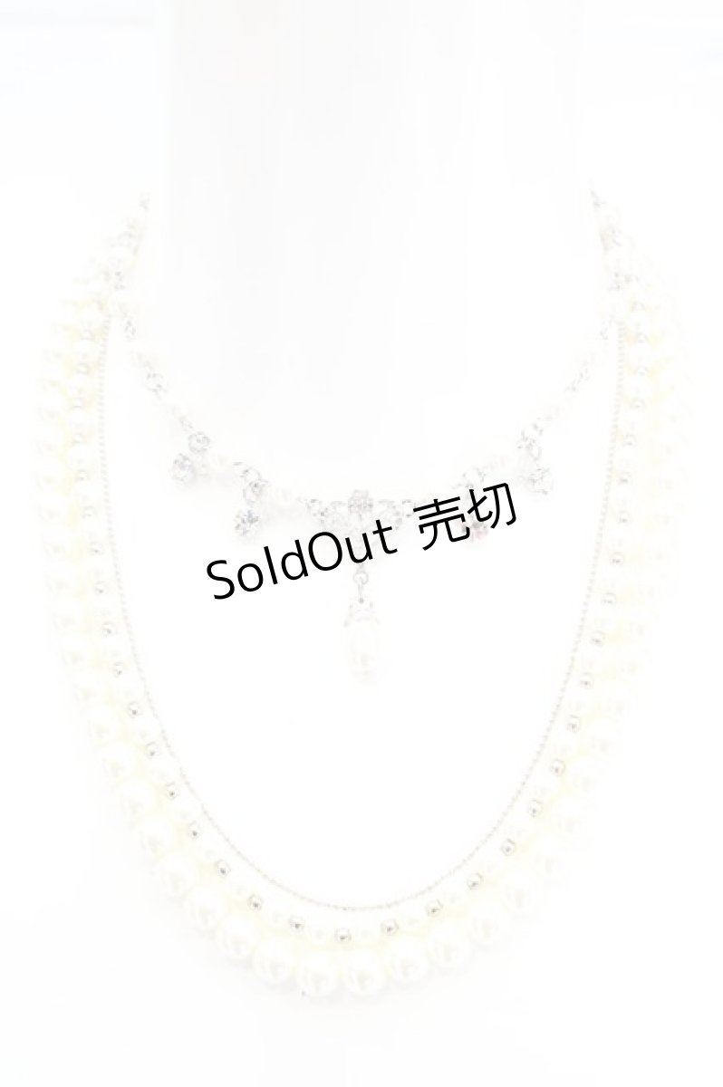 画像1: axes femme / ハート型３ｗａｙネックレス  シルバー O-26-06-14-004-AX-AC-IG-OS (1)