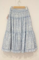 画像3: m petit by misako / NINA'Sギャザースカート L サックス O-26-06-16-030-LO-SK-IG-OS (3)