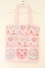 画像1: Angelic Pretty / Happy Cakesトートバッグ  ピンク O-26-06-16-005-AP-BG-IG-OS (1)