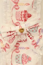 画像2: Angelic Pretty / Happy Cakesエシャルプ  シロ O-26-06-16-006-AP-ZA-IG-OS (2)