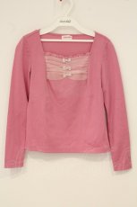 画像1: Shirley Temple / チュール使いトップス S ピンク O-26-06-16-082-ET-TO-IG-OS (1)