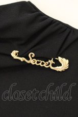 画像2: a maiden devil / Drape tops（ドレープトップス）  ブラック O-26-06-16-086-GO-TO-IG-OS (2)