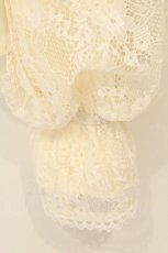 画像3: axes femme kawaii / クラシカルレーシーブラウス M 生成り O-26-06-16-088-AX-BL-IG-OS (3)