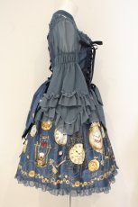 画像4: metamorphose / Time lag worldワンピース  ブルー O-26-06-16-092-ME-OP-IG-OS (4)
