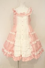 画像1: Angelic Pretty / Romantic Symphonyジャンパースカート  ピンク O-26-06-16-098-AP-OP-OW-OS (1)