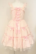 画像1: Angelic Pretty / マーガレットドールジャンパースカート  ピンク O-26-06-16-099-AP-OP-OW-OS (1)