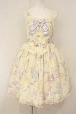 画像1: Angelic Pretty / Moco moco Bunnysジャンパースカート  イエロー O-26-06-16-100-AP-OP-IG-OS (1)