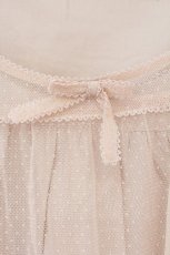 画像2: PINK HOUSE / ドットチュールレイヤードノースリーブAライントップス  ピンク O-26-06-16-121-LO-TO-IG-OS (2)