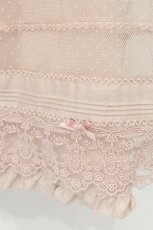 画像3: PINK HOUSE / ドットチュールレイヤードノースリーブAライントップス  ピンク O-26-06-16-121-LO-TO-IG-OS (3)