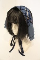 画像1: metamorphose / Time lag worldヘッドドレス  ブルー O-26-06-16-002-ME-AC-IG-OS (1)