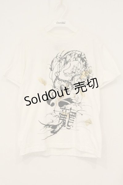 h.NAOTO / 仮面ライダービルド×h.NAOTO コラボTシャツ（アート加工