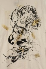 画像2: h.NAOTO / 仮面ライダービルド×h.NAOTO　コラボTシャツ（アート加工）　万丈龍我  ホワイト O-26-06-16-015-HN-TO-OW-OS (2)