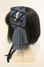画像3: metamorphose / Time lag worldヘッドドレス  ブルー O-26-06-16-002-ME-AC-IG-OS (3)