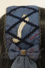 画像4: metamorphose / Time lag worldヘッドドレス  ブルー O-26-06-16-002-ME-AC-IG-OS (4)