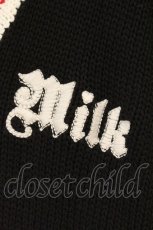 画像2: MILK / MILKベストワンピース F クロ O-26-06-16-023-ML-OP-OW-OS (2)
