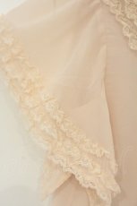 画像3: Toi et Bonbon / レース配色ワイドスリーブトップス  ピンク O-26-06-18-003-LO-TO-IG-OS (3)