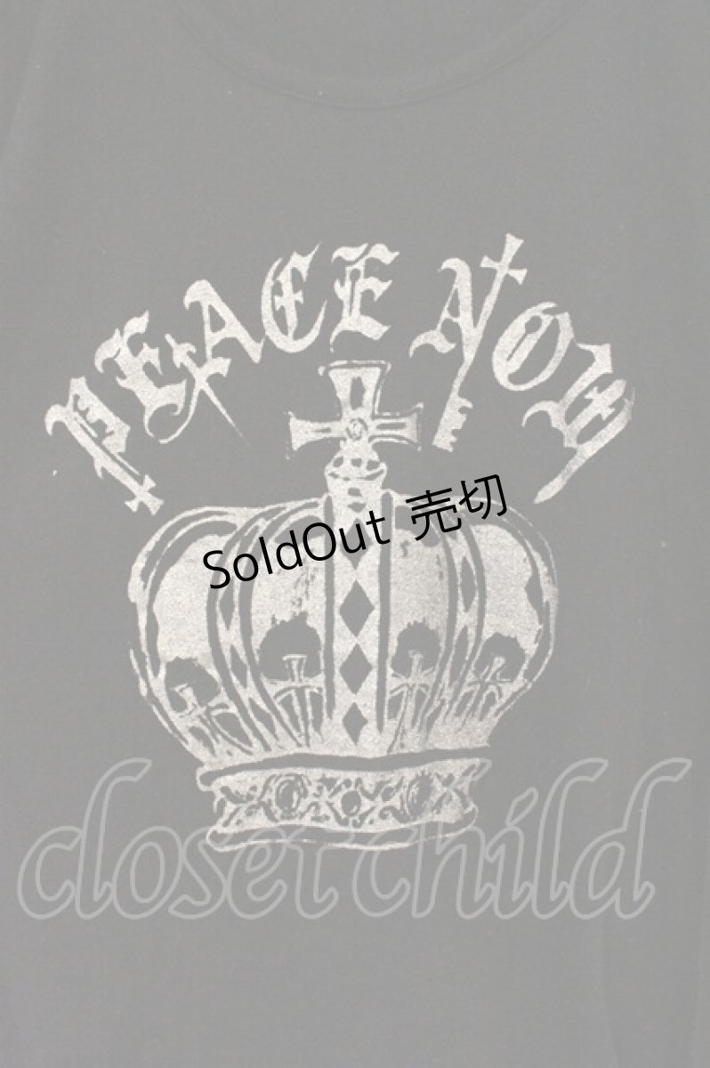 画像2: PEACE NOW / サスペンダーデザインカットソー M ブラック O-26-06-18-038-PU-TO-OW-OS (2)
