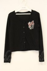 画像1: PEACE NOW / キャンディptカーディガン M ブラック O-26-06-18-039-PU-TO-OW-OS (1)